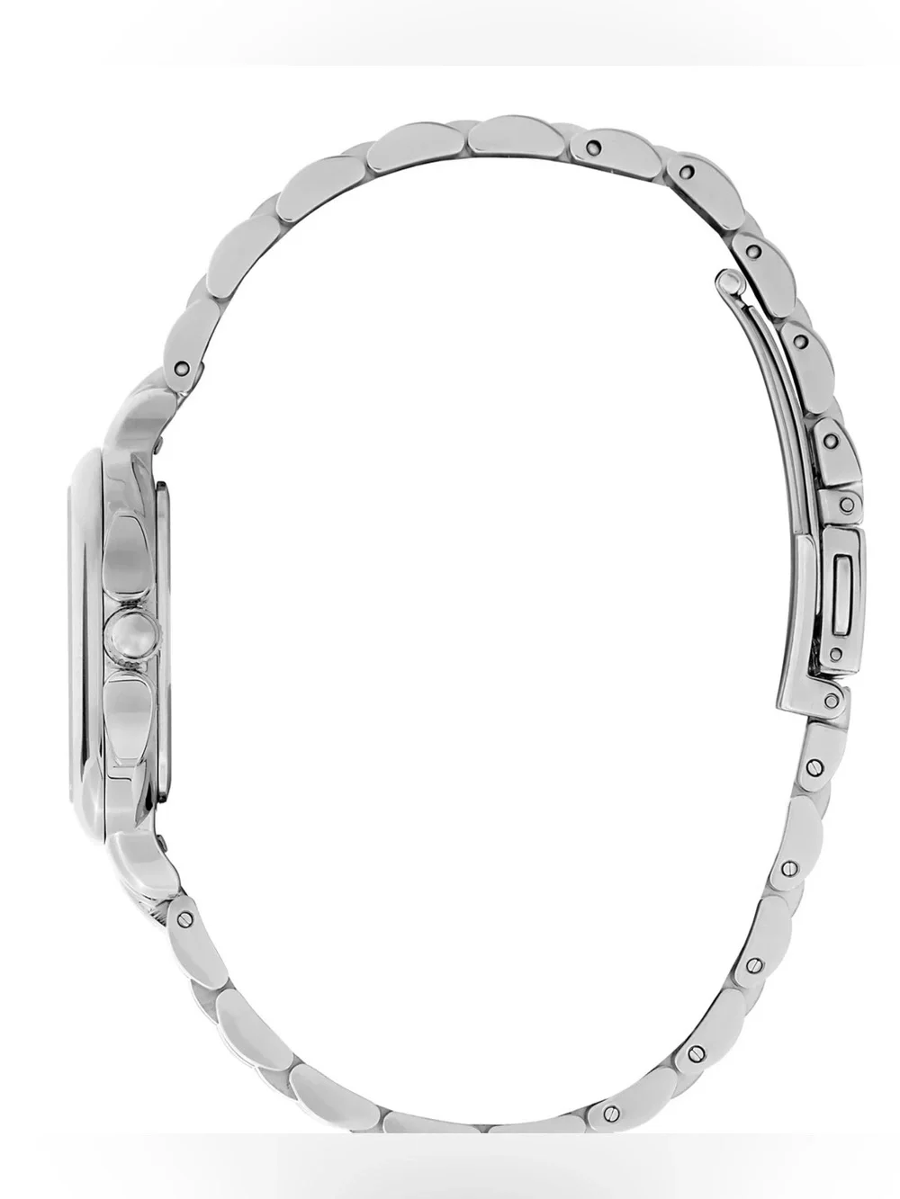 Olivia Burton London Grosvenor Silver Stainless Steel Watch 28mm